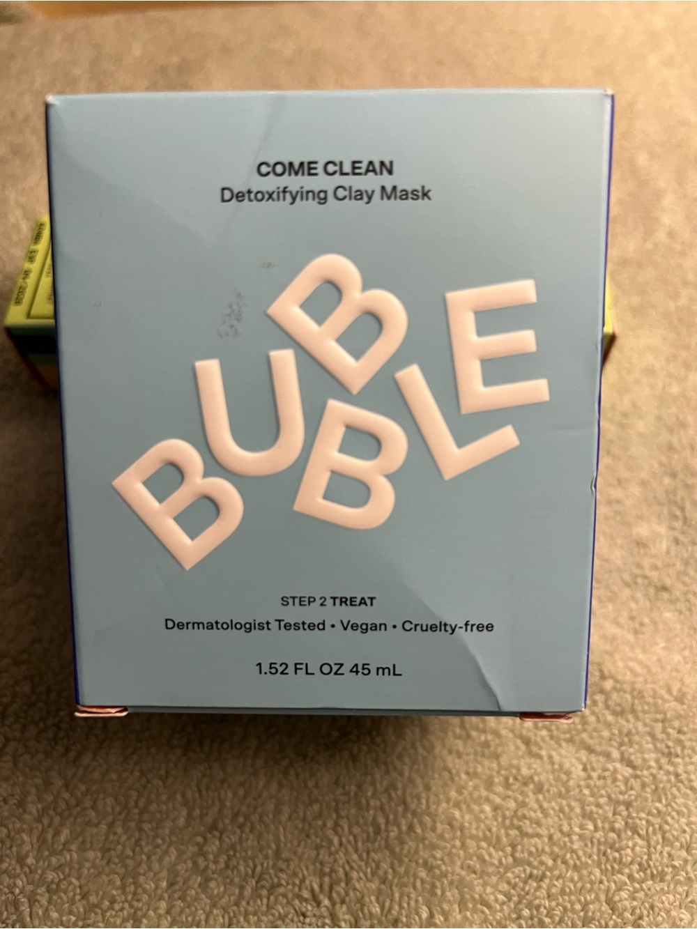 Bubble Skincare Come Clean Detoxifying Clay Mask (1.52oz-45 ml) NEW